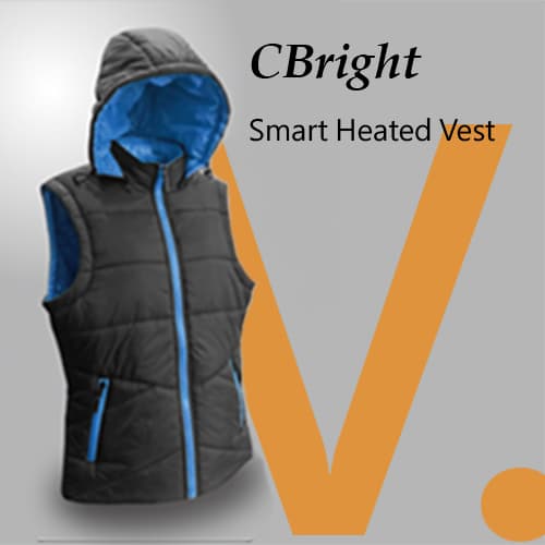 Motorcycle Travel Smart Heated Vest With Control Botton